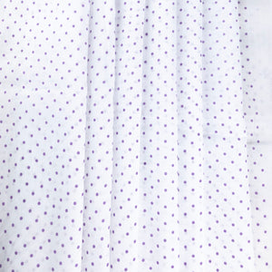 Purple Spot'd Muslin, drape - $18.00 yd. - Burnley & Trowbridge Co.