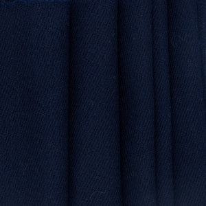 Navy Worsted Wool Serge, drape - $18.00 yd. - Burnley & Trowbridge Co.