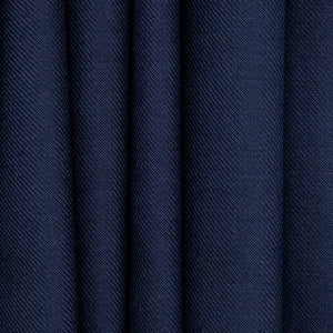 Navy Worsted Wool Lasting, drape - $18.00 yd. - Burnley & Trowbridge Co.