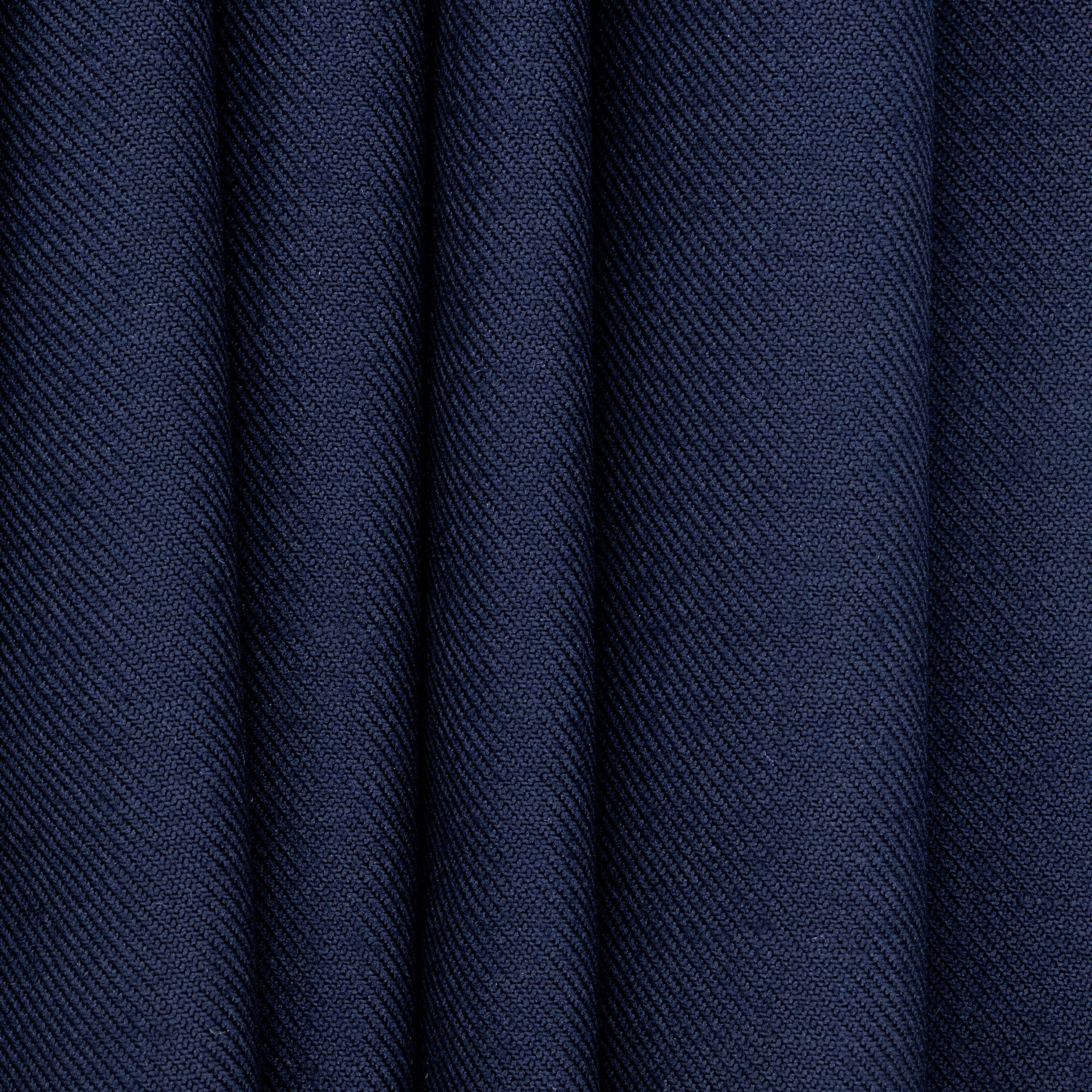 Navy Worsted Wool Lasting, drape - $18.00 yd. - Burnley & Trowbridge Co.
