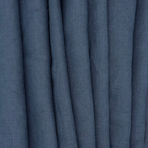 Indigo Lightweight Linen, drape - $16.00 yd. - Burnley & Trowbridge Co