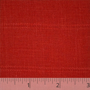 Madder Figured Stripe Lightweight Linen - $16.00 yd. - Burnley & Trowbridge Co