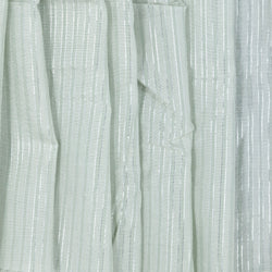 Pale Grey & Silver Cotton & Silk Gauze, drape - $25.00 yd. - Burnley & Trowbridge Co.