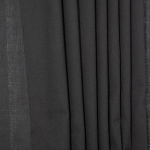 Black Cotton Lawn, drape - $8.00 yd. - Burnley & Trowbridge Co.