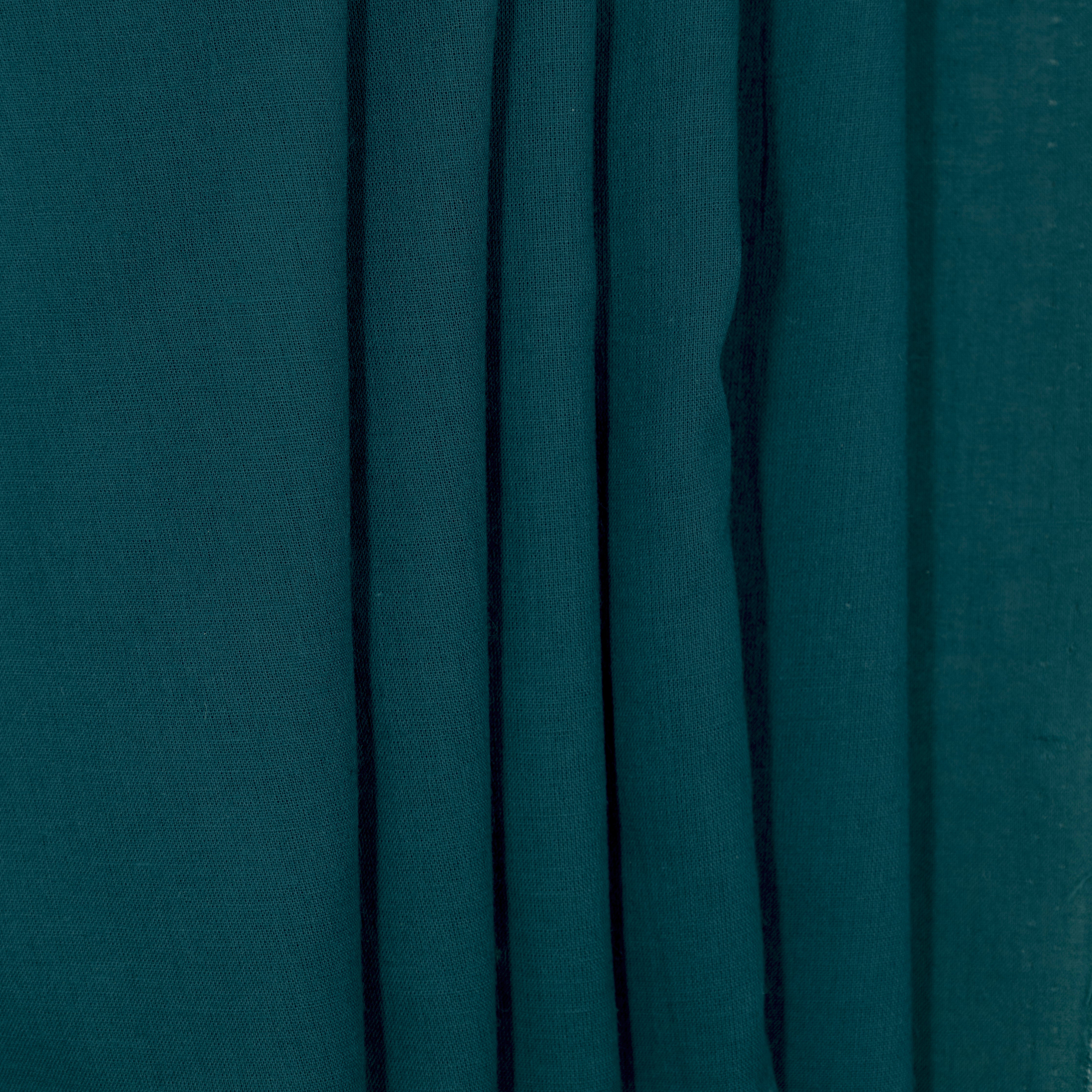 Teal Cotton Lawn, drape - $8.00 yd. - Burnley & Trowbridge Co.