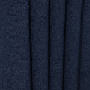 Dark Navy Worsted Wool Stuff, drape - $18.00 yd. - Burnley & Trowbridge Co.