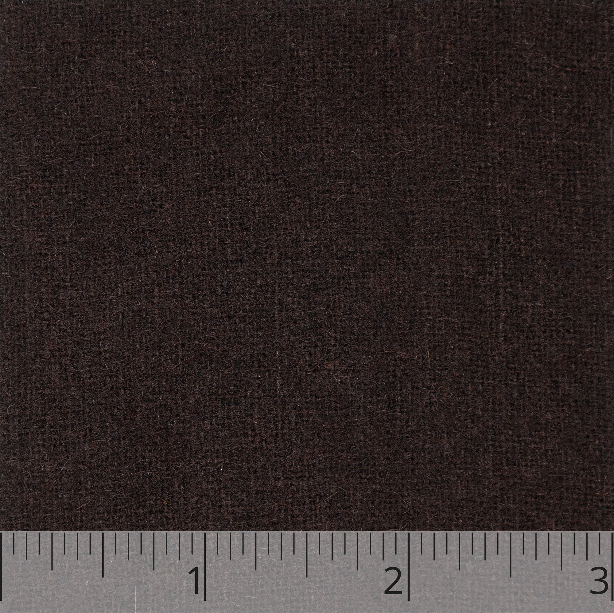 Dark Brown Wool  Flannel - $18.00 yd. - Burnley & Trowbridge Co.