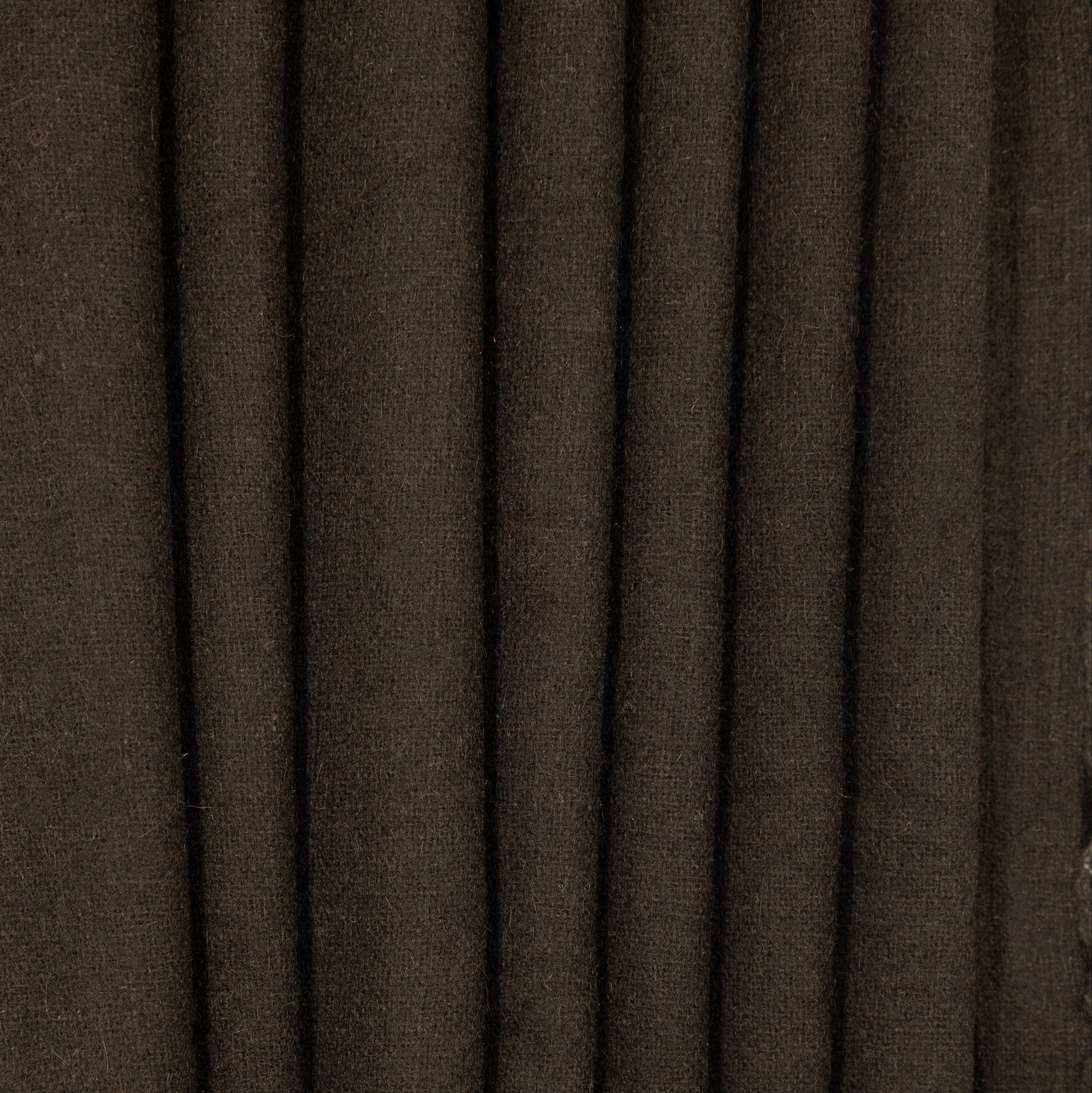 Dark Brown Wool  Flannel, drape - $18.00 yd. - Burnley & Trowbridge Co.