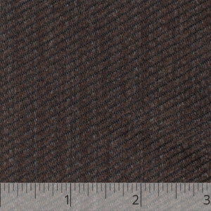 Black & Brown Twill Worsted Wool, drape - $18.00 yd. - Burnley & Trowbridge Co.
