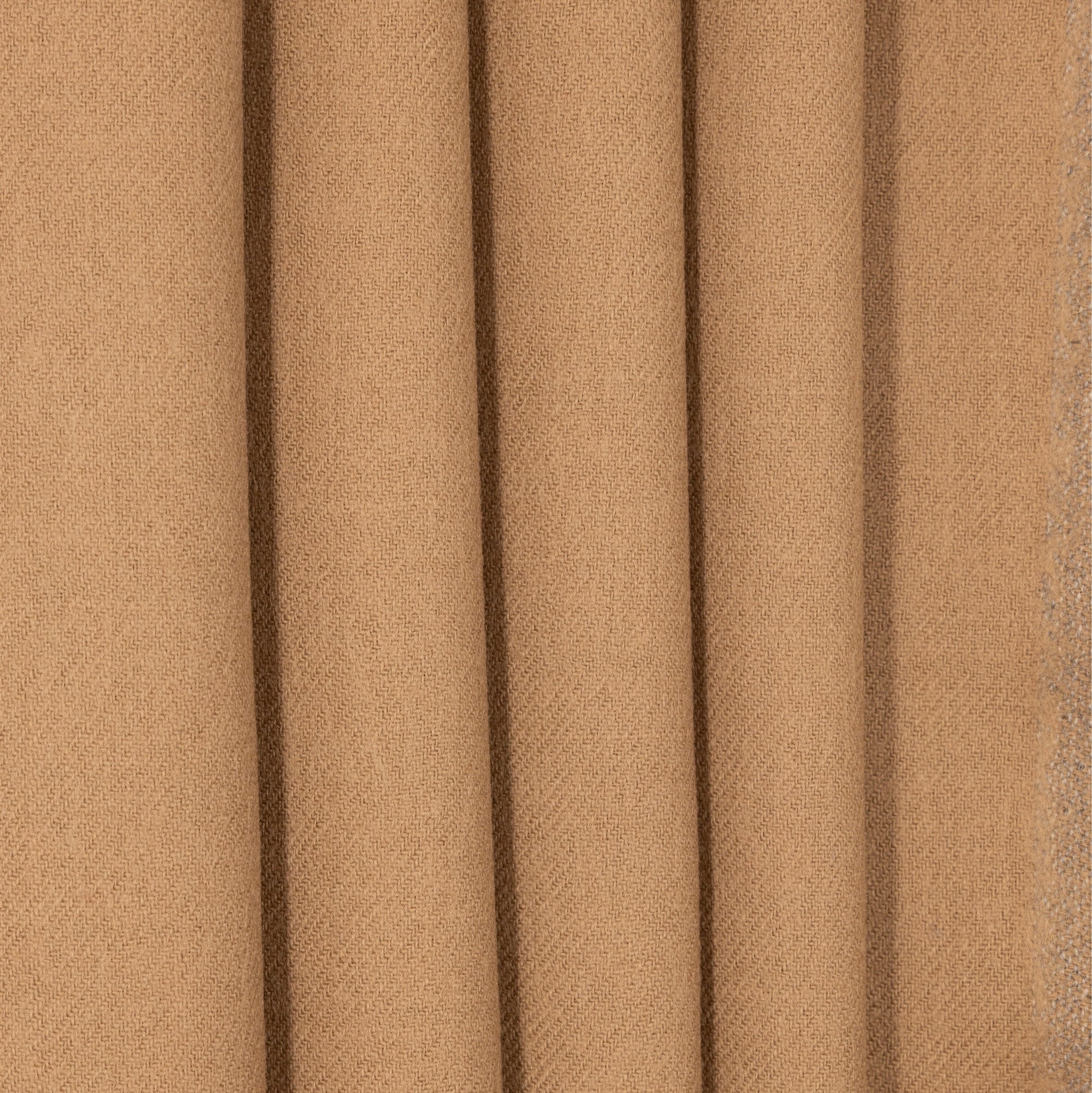 Camel Lightweight Wool  Flannel, drape - $18.00 yd. - Burnley & Trowbridge Co.