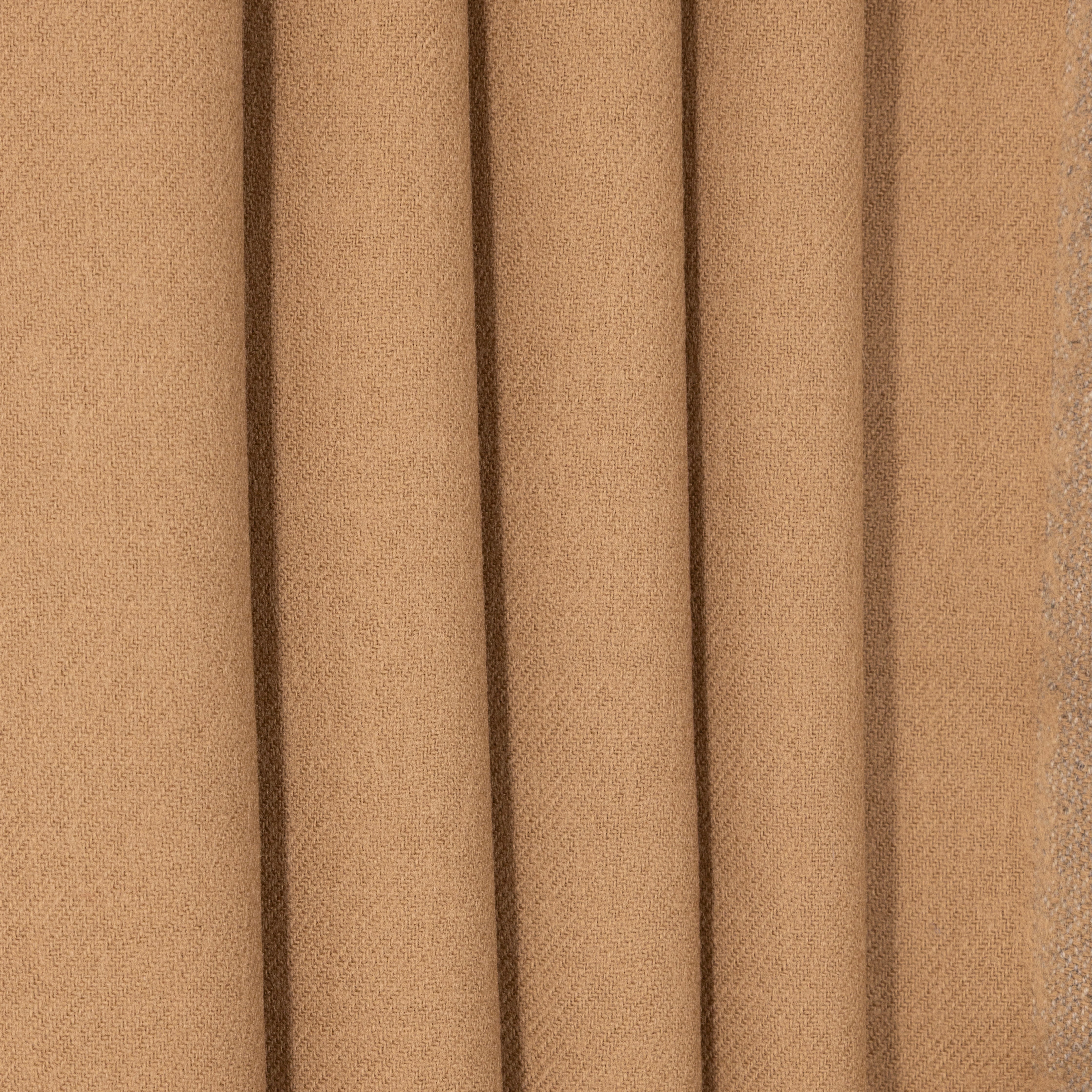 Camel Lightweight Wool  Flannel, drape - $18.00 yd. - Burnley & Trowbridge Co.