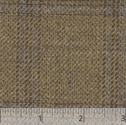 Brown & Blue Worsted Wool Check - $18.00 yd - Burnley & Trowbridge Co.