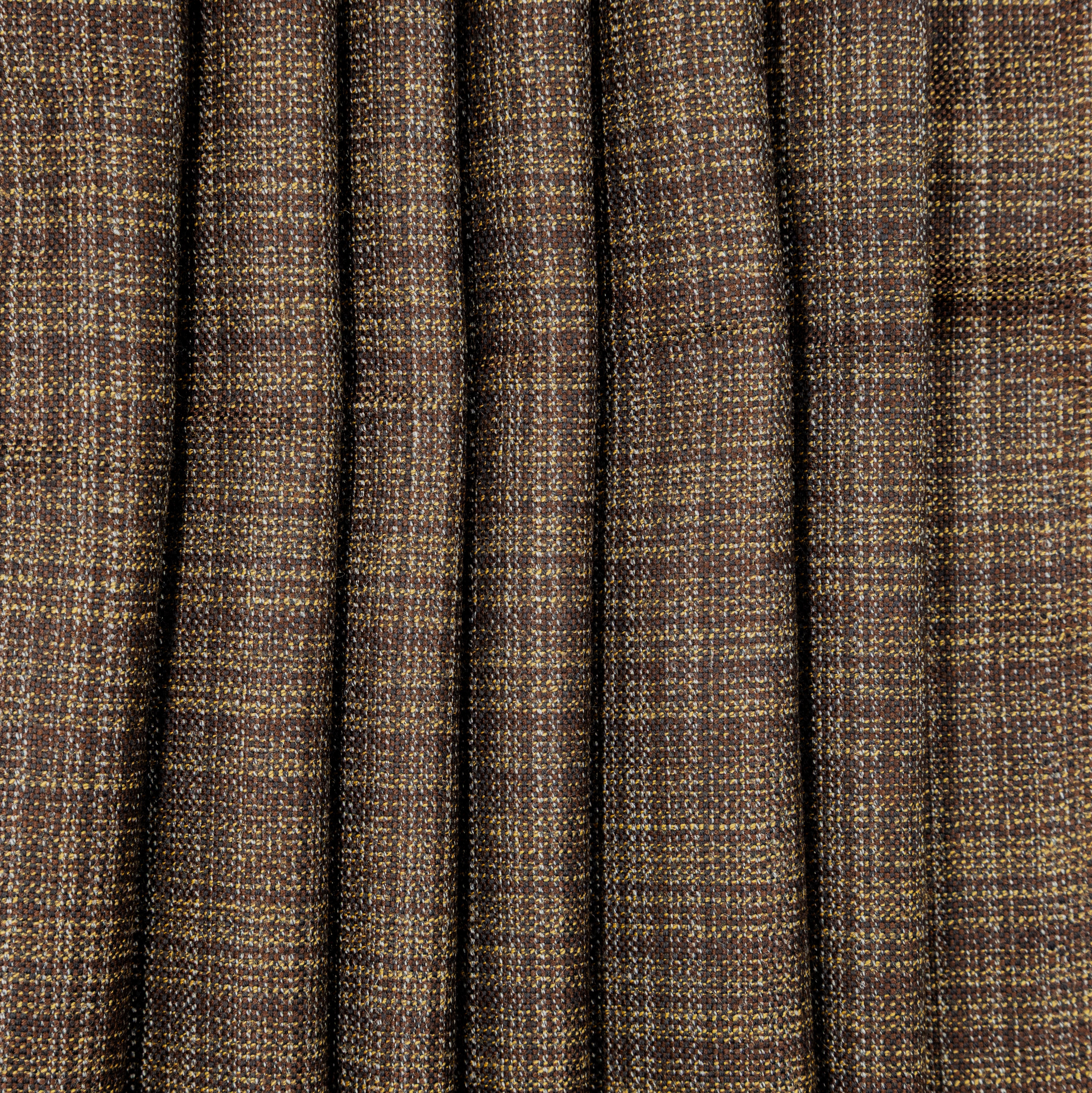 Mixed Brown Worsted Wool, drape - $18.00 yd - Burnley & Trowbridge Co.