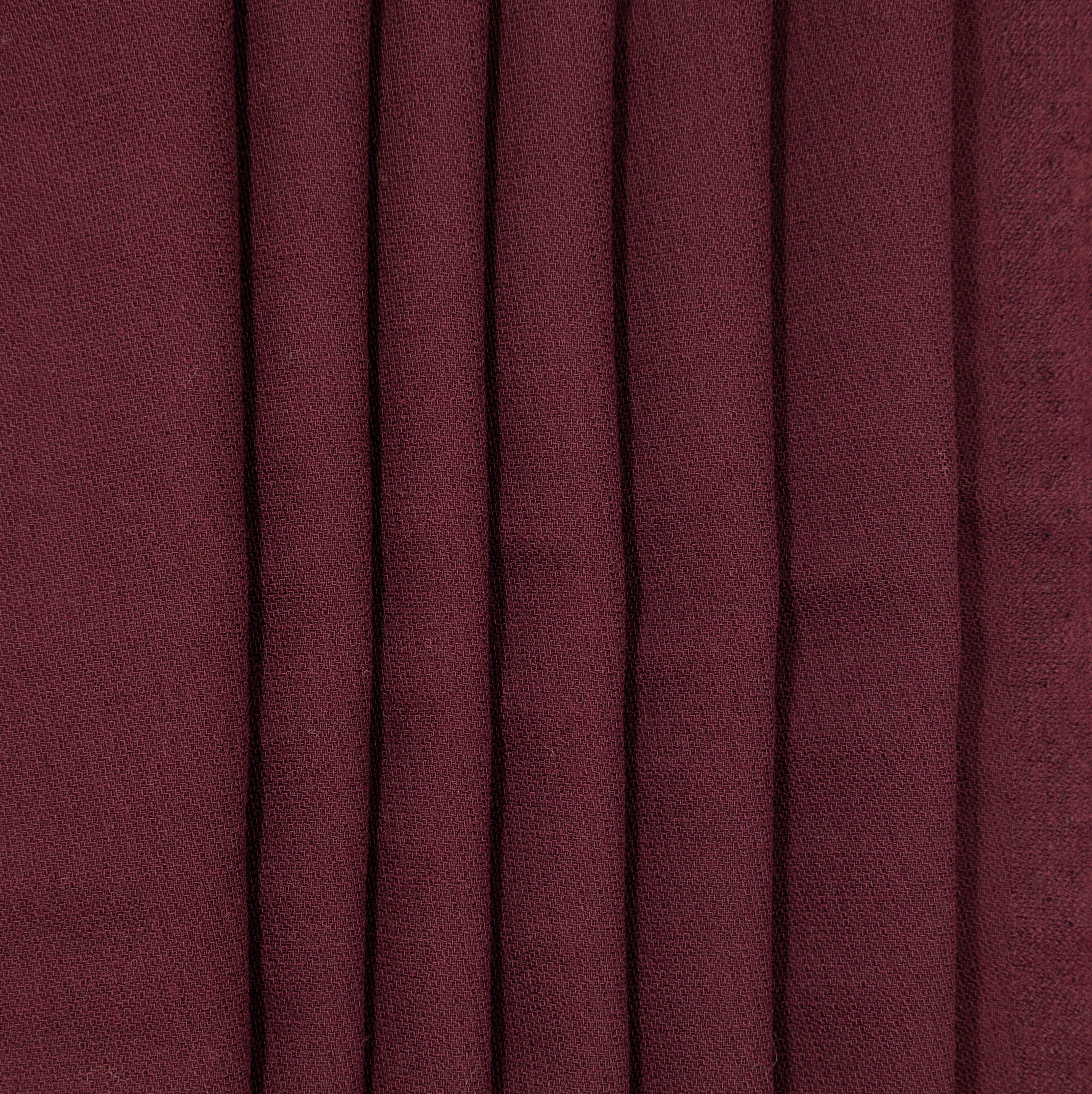 Merlot Worsted Wool Stuff, drape - $18.00 yd. - Burnley & Trowbridge Co.