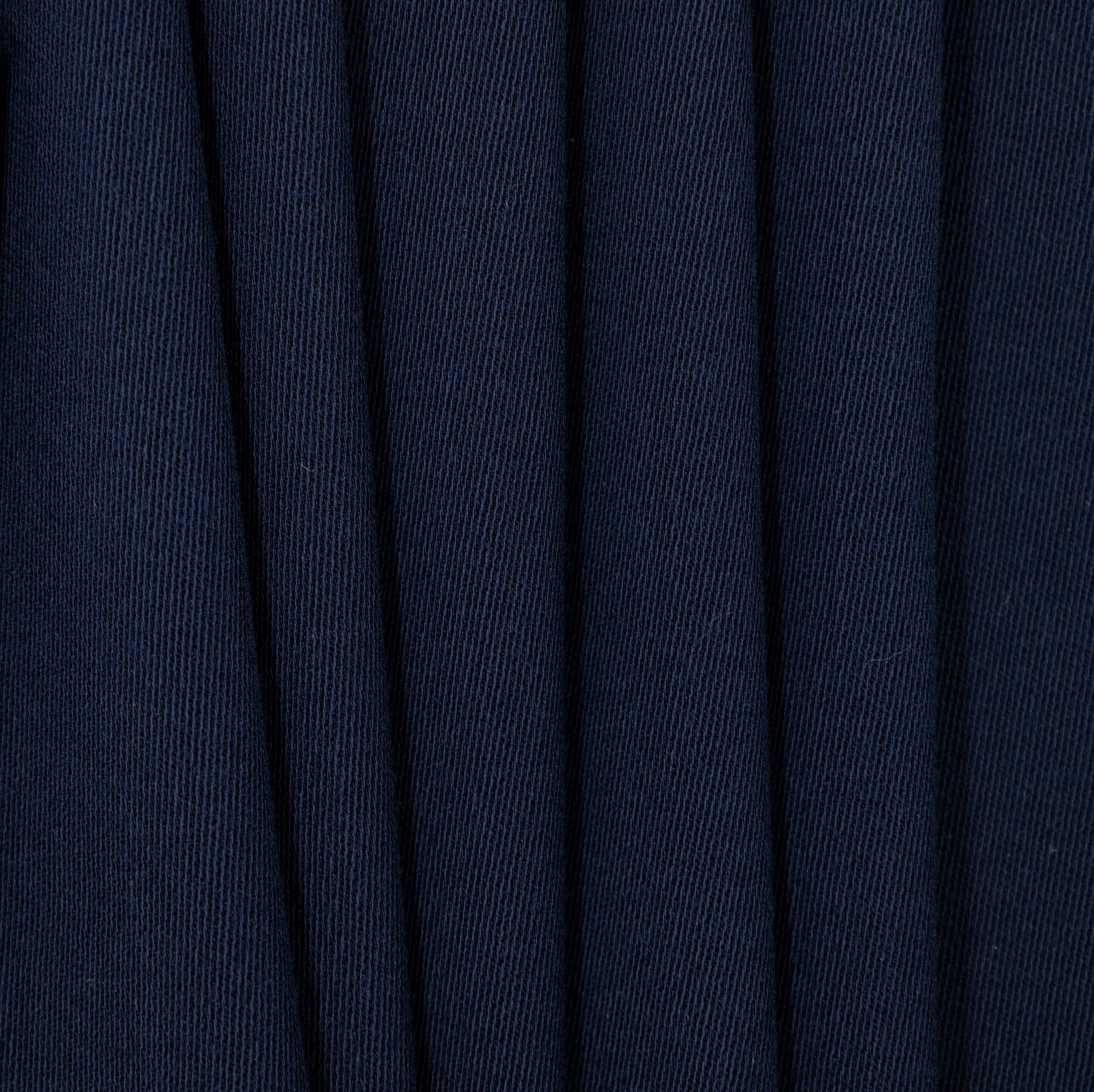 Navy Twill Worsted Wool Stuff, drape - $18.00 yd. - Burnley & Trowbridge Co.