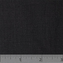 Black Medium Weight Linen - $18.00 yd. - Burnley & Trowbridge Co.