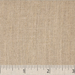 Dark Natural Lightweight Linen - $24.00 yd. - Burnley & Trowbridge Co.