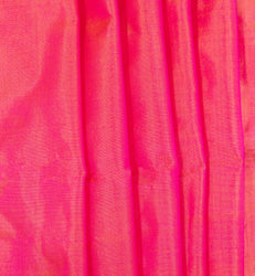 Bright Rose & Pumpkin Changeable Silk Lutestring, drape - $20.00 yd. - Burnley & Trowbridge Co.