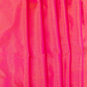 Bright Rose & Pumpkin Changeable Silk Lutestring, drape - $20.00 yd. - Burnley & Trowbridge Co.