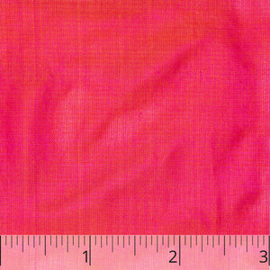 Bright Rose & Pumpkin Changeable Silk Lutestring - $20.00 yd. - Burnley & Trowbridge Co.