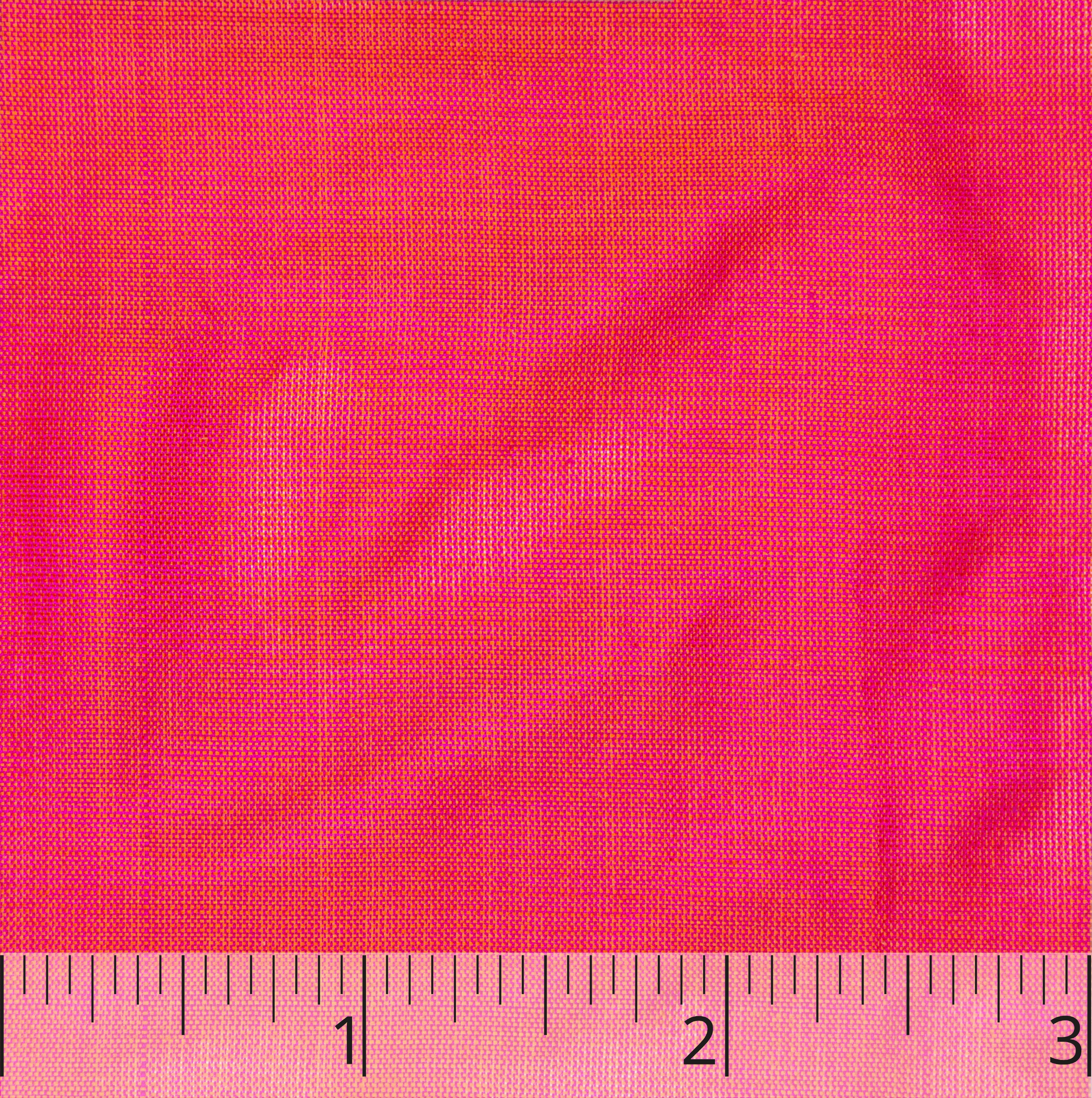 Bright Rose & Pumpkin Changeable Silk Lutestring - $20.00 yd. - Burnley & Trowbridge Co.