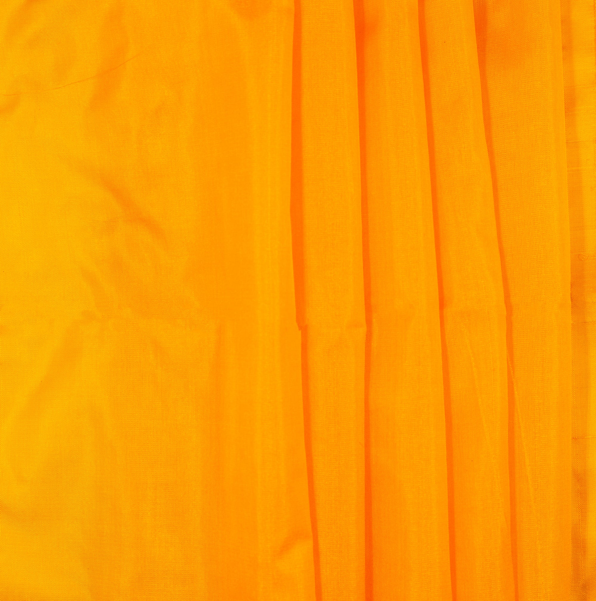 Marigold Silk Lutestring, drape - $20.00 yd. - Burnley & Trowbridge Co.