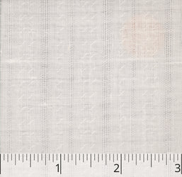 Soft White Striped Linen "Dimity" - $15.00 yd. - Burnley & Trowbridge Co.