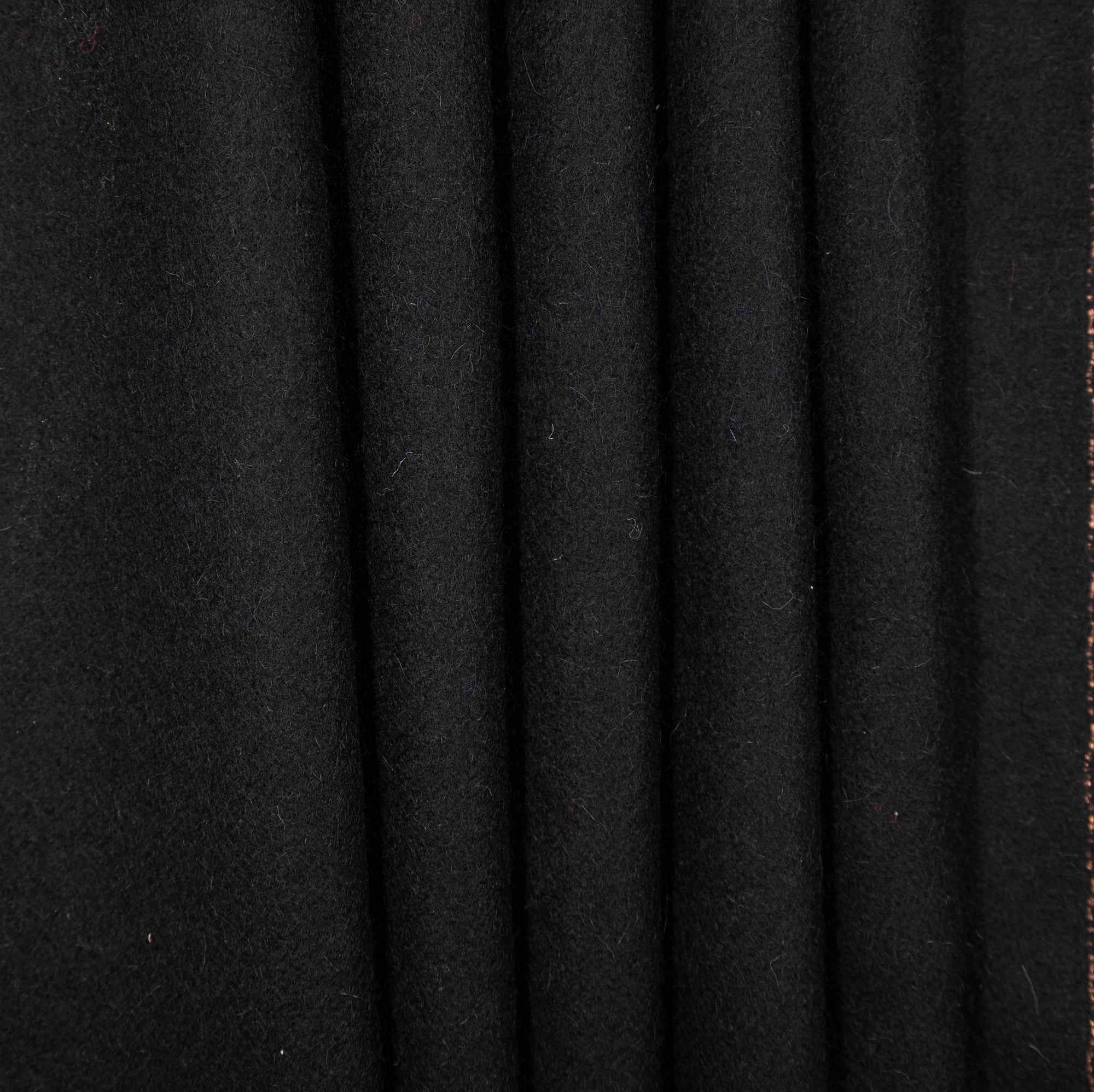 Black Fine Broadcloth, drape - $39.00 yd. - Burnley & Trowbridge Co.