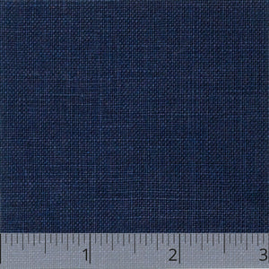 Dark Navy Lightweight Linen - $16.00 yd. - Burnley & Trowbridge Co.