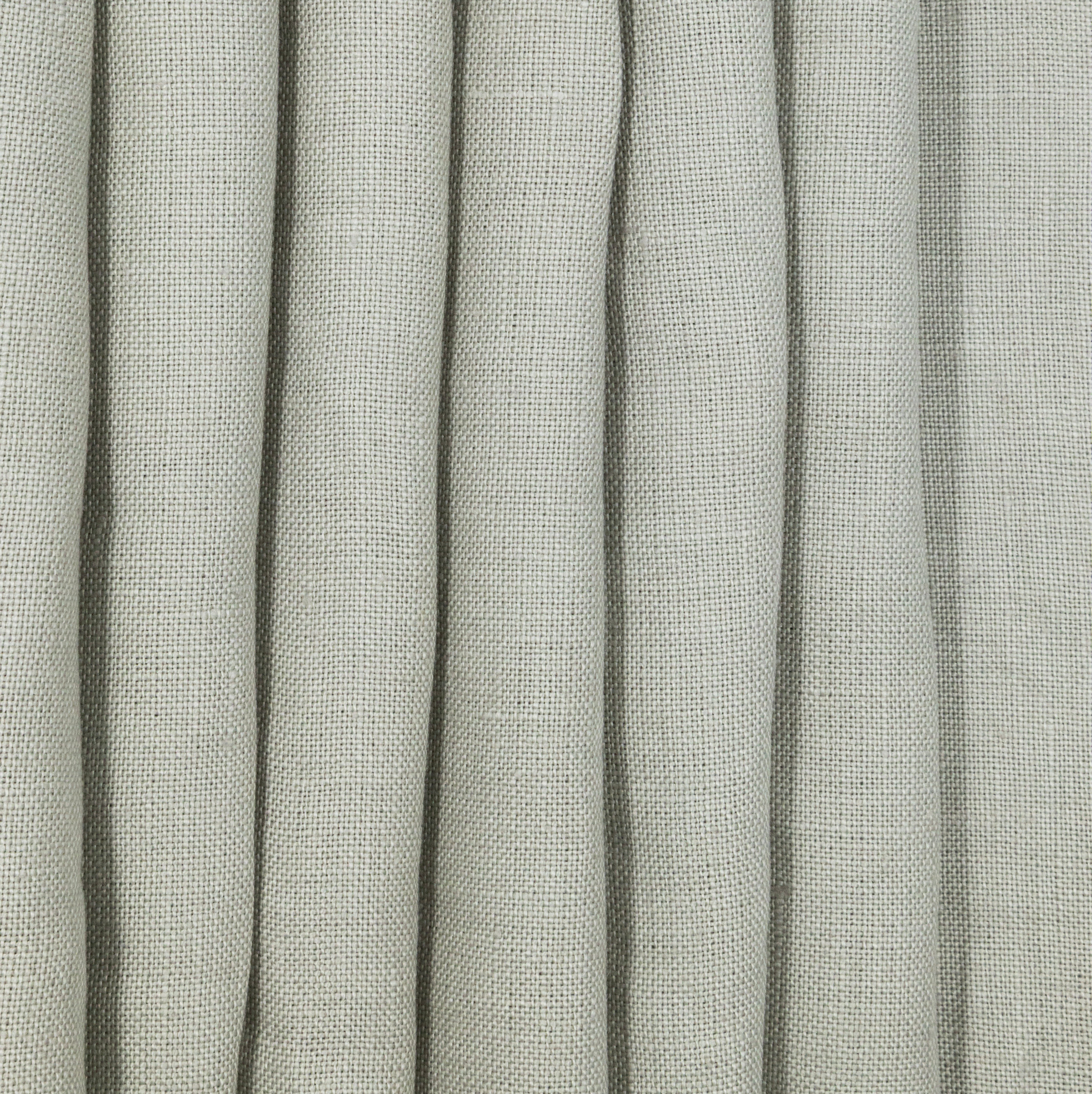Light Grey Medium Weight Linen, drape - $18.00 yd. - Burnley & Trowbridge Co.