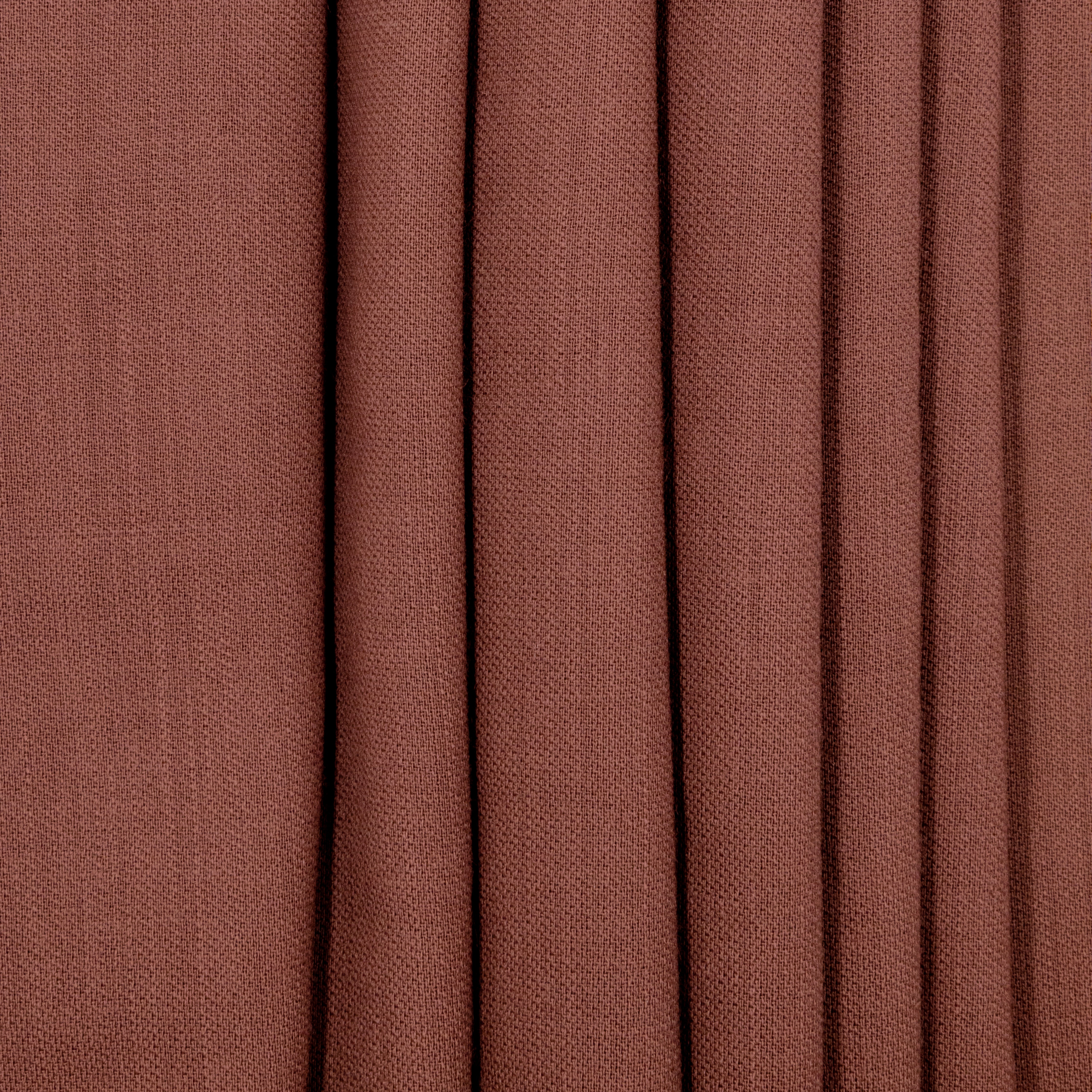 Cinnamon Worsted Wool Stuff, drape - $18.00 yd. - Burnley & Trowbridge Co.