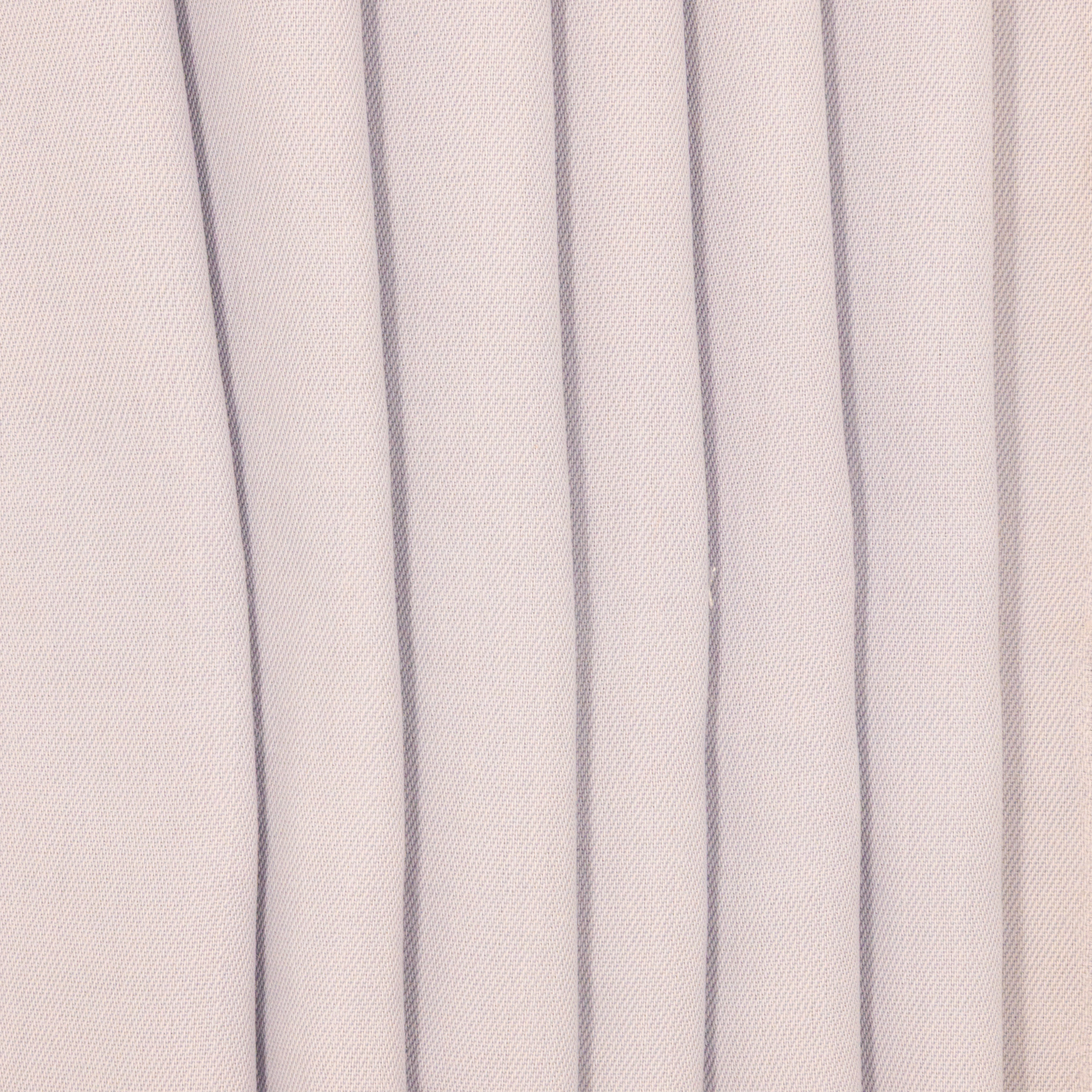 Pale Lilac Worsted Wool Stuff, drape - $18.00 yd. - Burnley & Trowbridge Co.