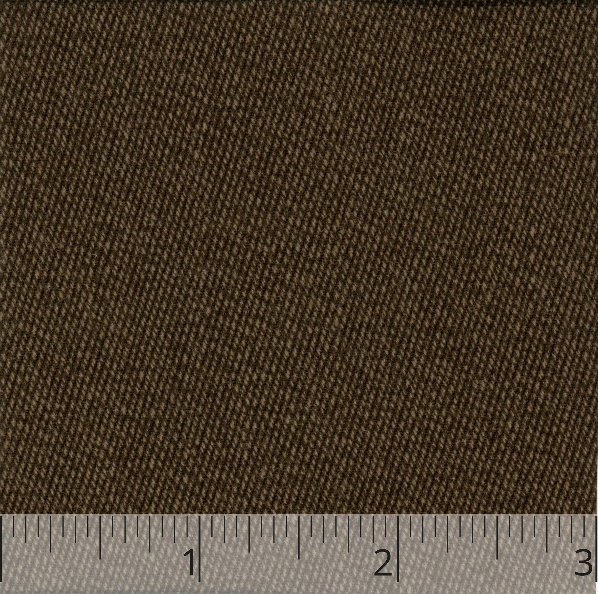 Mixed Brown Twill Worsted Wool - $18.00 yd. - Burnley & Trowbridge Co.
