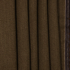 Mixed Brown Twill Worsted Wool, drape - $18.00 yd. - Burnley & Trowbridge Co.