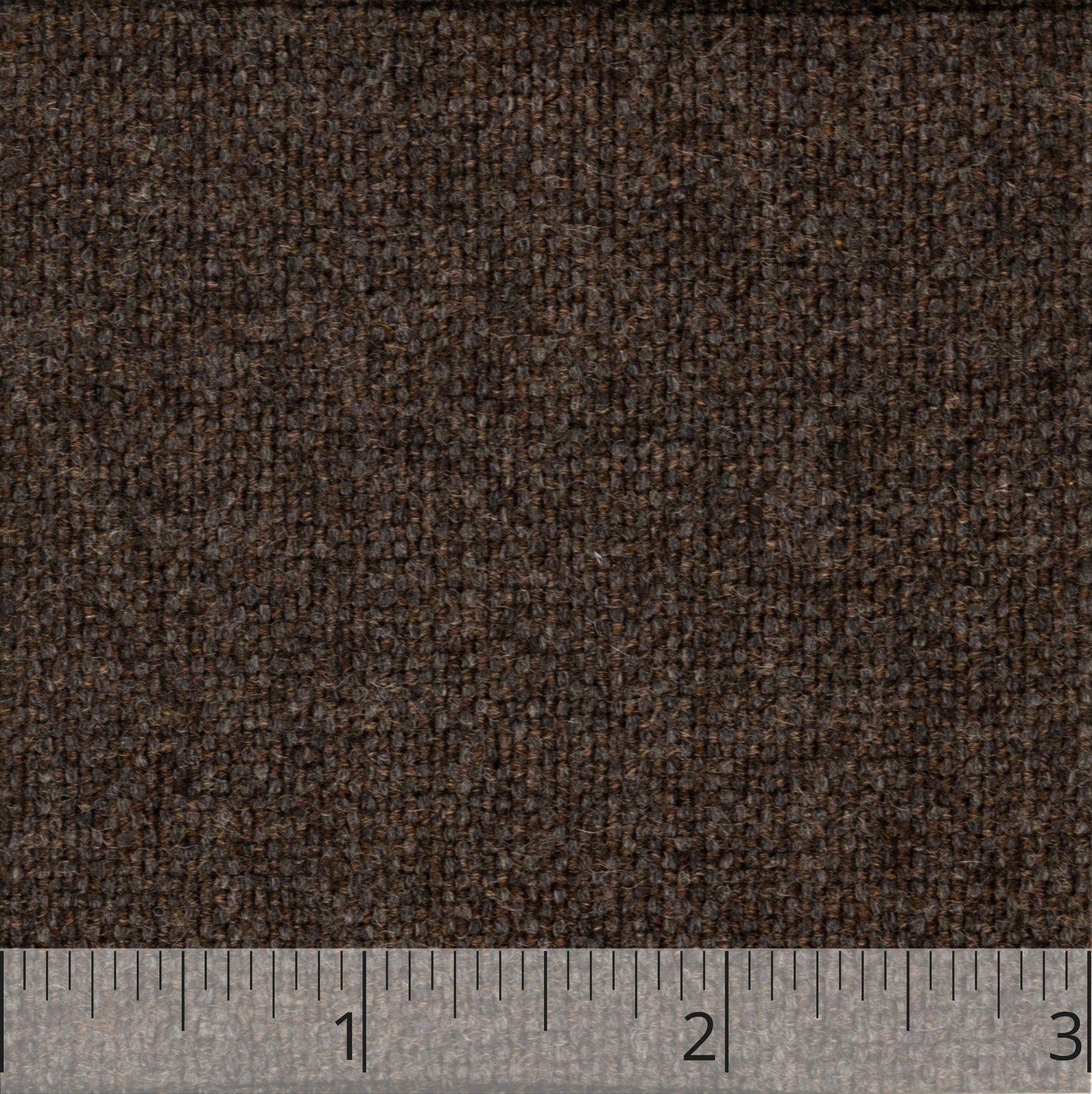 Dark Brown & Grey Wool  Flannel - $18.00 yd. - Burnley & Trowbridge Co.