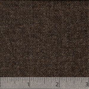 Dark Brown & Grey Wool  Flannel - $18.00 yd. - Burnley & Trowbridge Co.