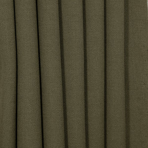 Olive Twill Worsted Wool, drape - $18.00 yd. - Burnley & Trowbridge Co.