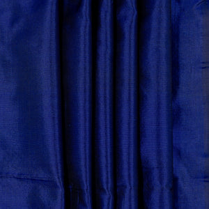 Dark Royal Blue & Black Changeable Silk Lutestring, drape - $20.00 yd. - Burnley & Trowbridge Co.