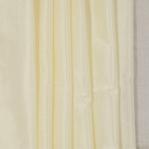 Cream Silk Lutestring, drape - $20.00 yd. - Burnley & Trowbridge Co.