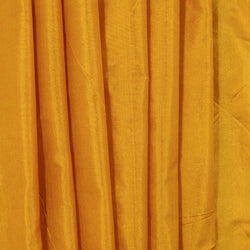 Dark Gold Silk Lutestring, drape - $20.00 yd. - Burnley & Trowbridge Co.