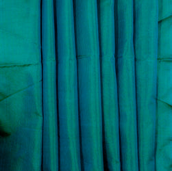 Peacock Blue & Green Changeable Silk Lutestring, drape - $20.00 yd. -Burnley & Trowbridge Co.