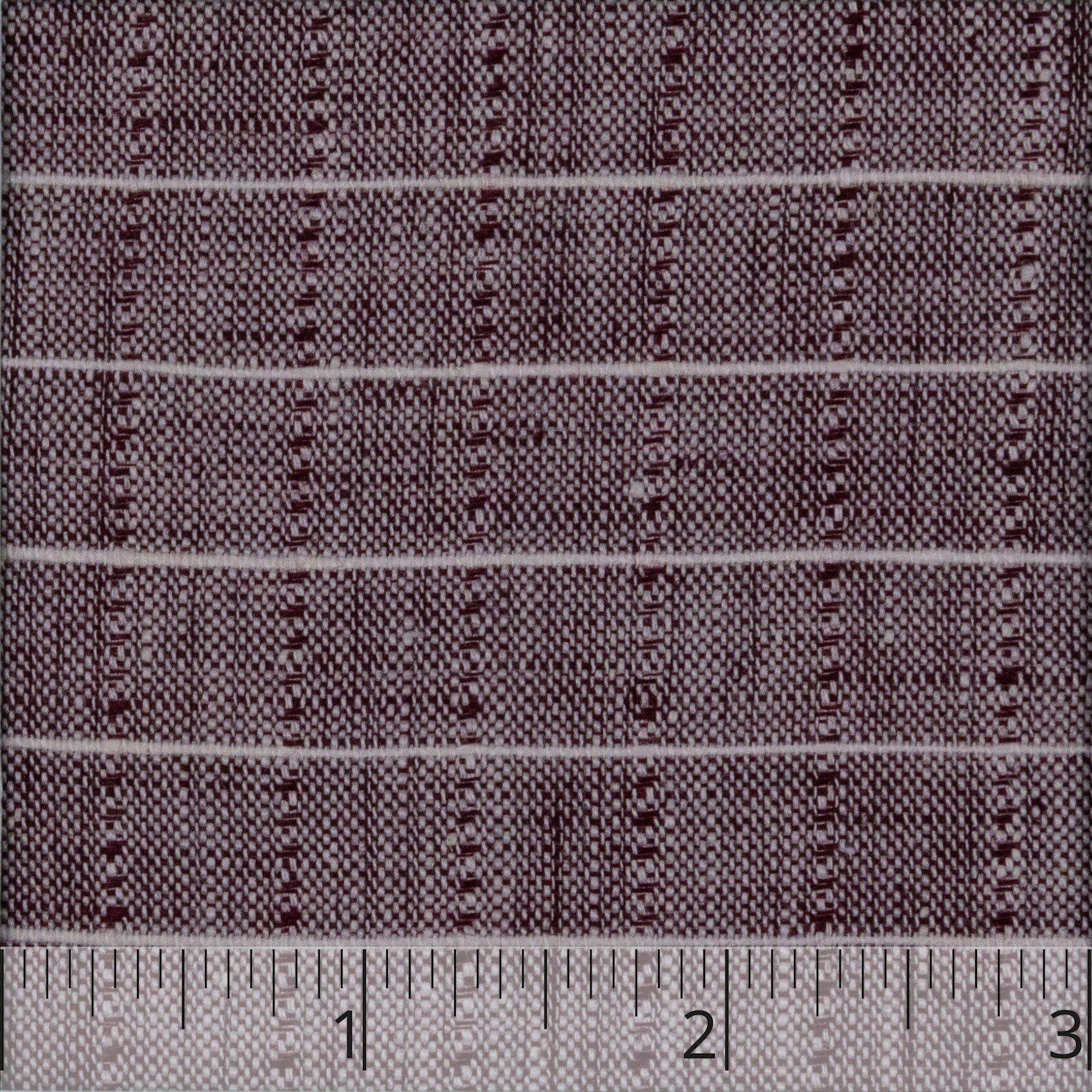 Red & Cream Corded Checked Linen - $16.00 yd.