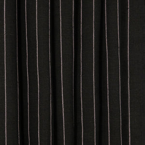 Black & Soft Pink Medium Weight Striped Linen, drape - $18.00 yd. - Burnley & Trowbridge Co.