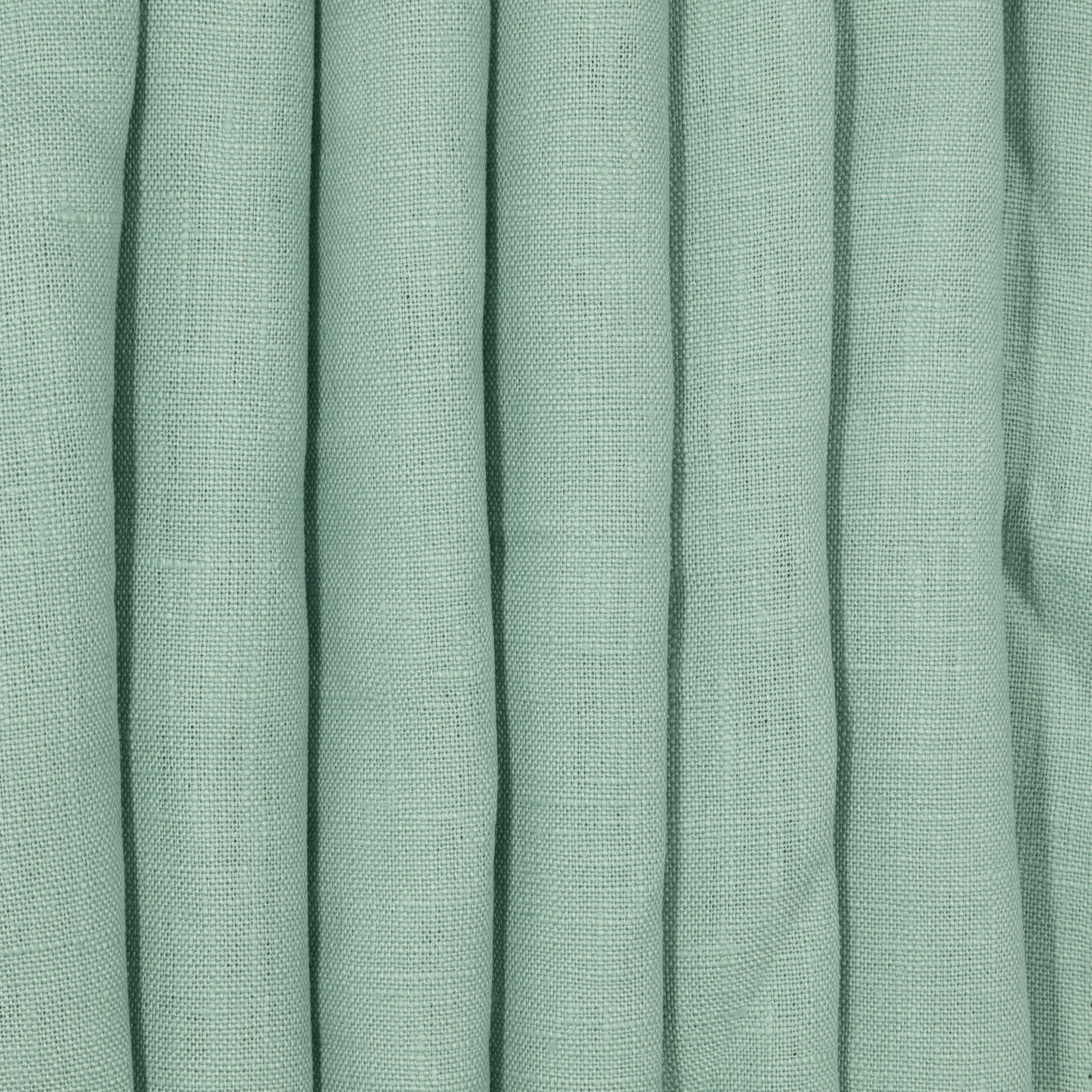 Dark Sea Glass Medium Weight Linen, drape - $24.00 yd. - Burnley & Trowbridge Co.