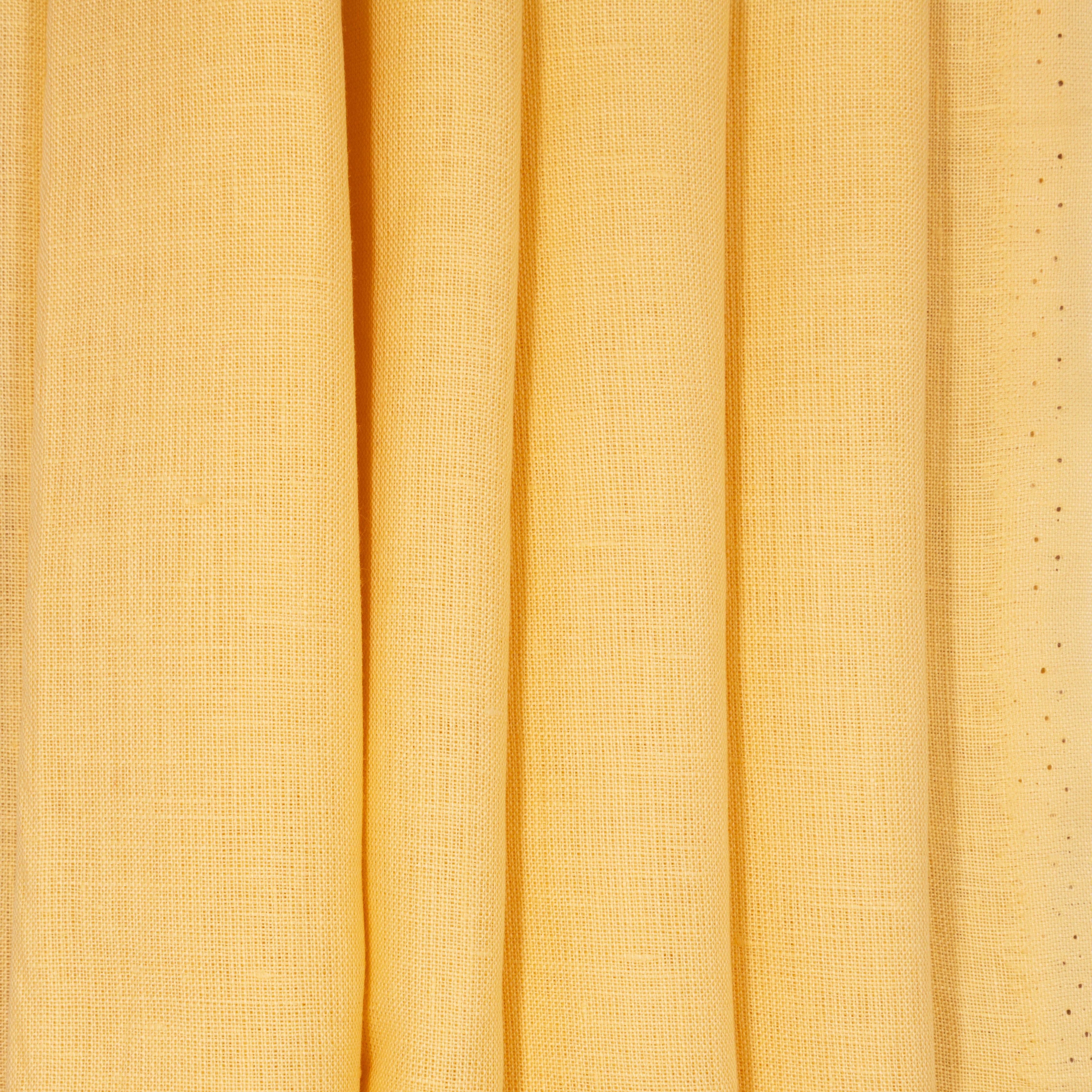 Soft Yellow Lightweight Linen, drape - $16.00 yd. - Burnley & Trowbridge Co.