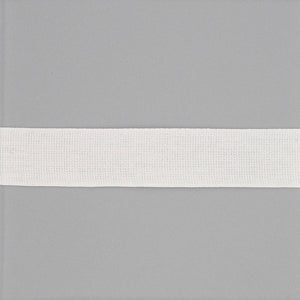 Plain Weave White Cotton Tape - Sold by the yard - $.30 yd.- $.50 yd. - Burnley & Trowbridge Co.