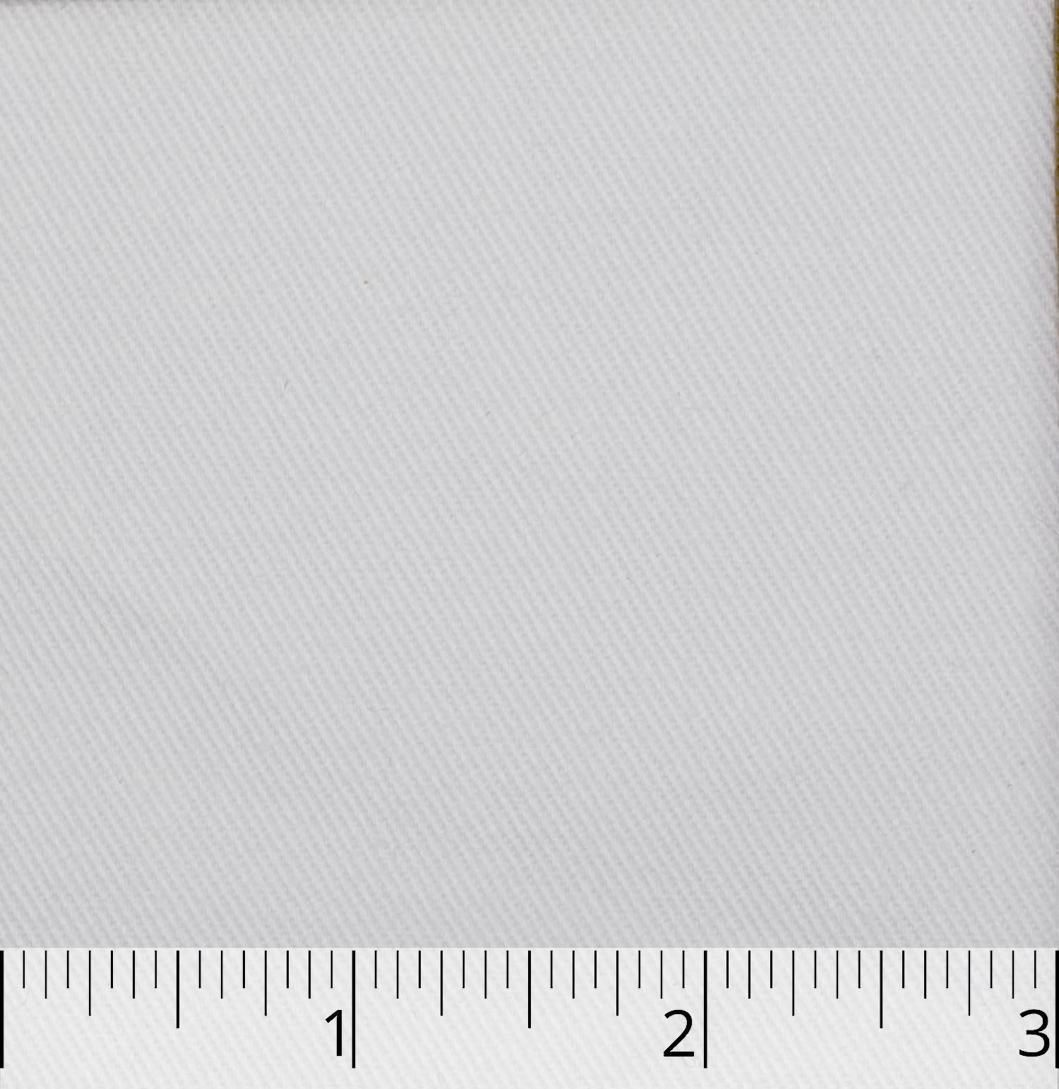 White Cotton Twill - $10.00 yd. - Burnley & Trowbridge Co.