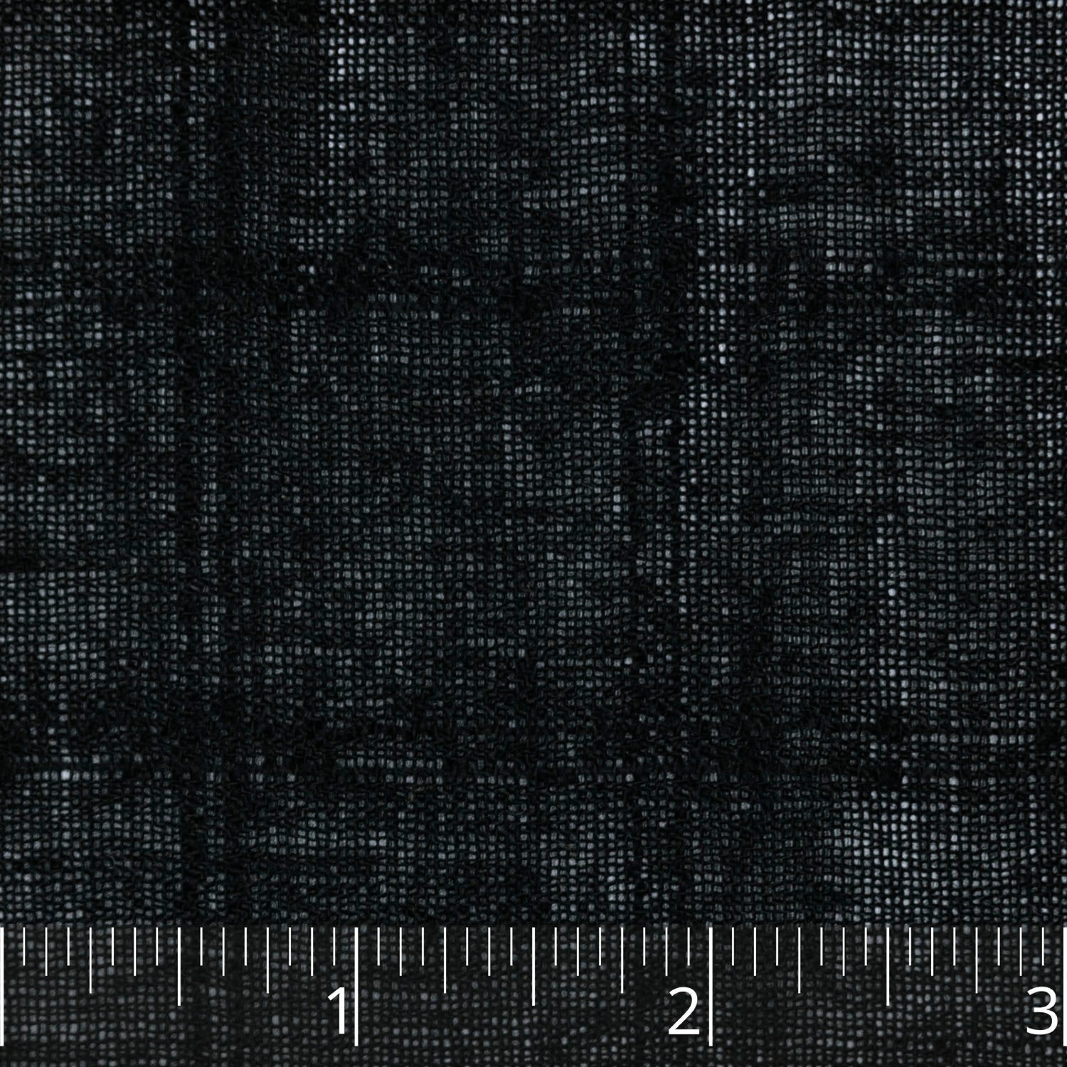 Black Crossbarred Wool "Gauze"  - $15.00 yd. - Burnley & Trowbridge Co.