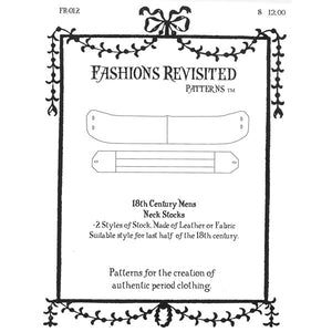 Fashions Revisited 18th Century Men's Neck Stocks - Burnley & Trowbridge Co.