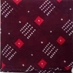 Aubergine & Red Spotted Handkerchief - Burnley & Trowbridge Co.